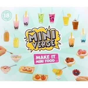 Lot of 18 -MGA  Mini-Verse *Make It Mini Cafe Series 1* NO RESIN *READ* Updated